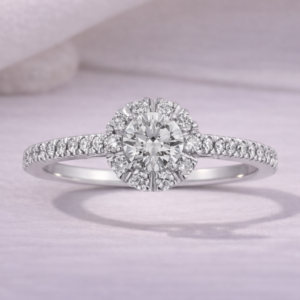 Anel de Noivado Buquê