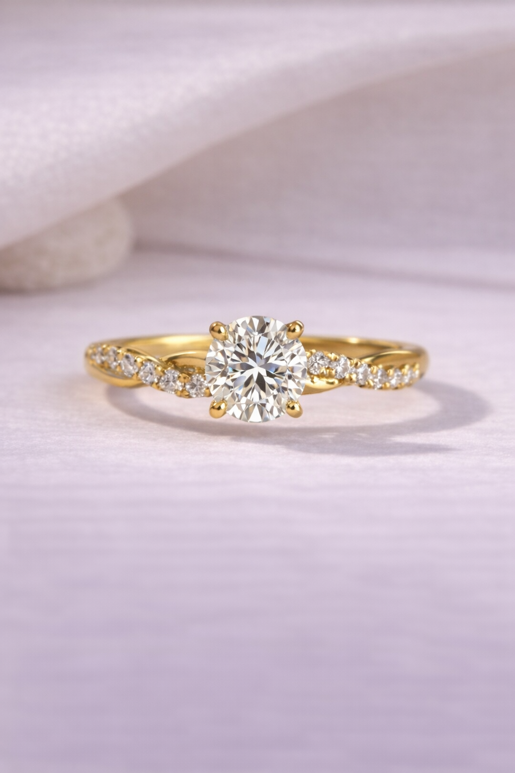 Anel de Noivado Enlace