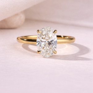 Anel de Noivado Eterno