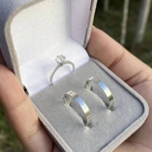 Par de Alianças Íris