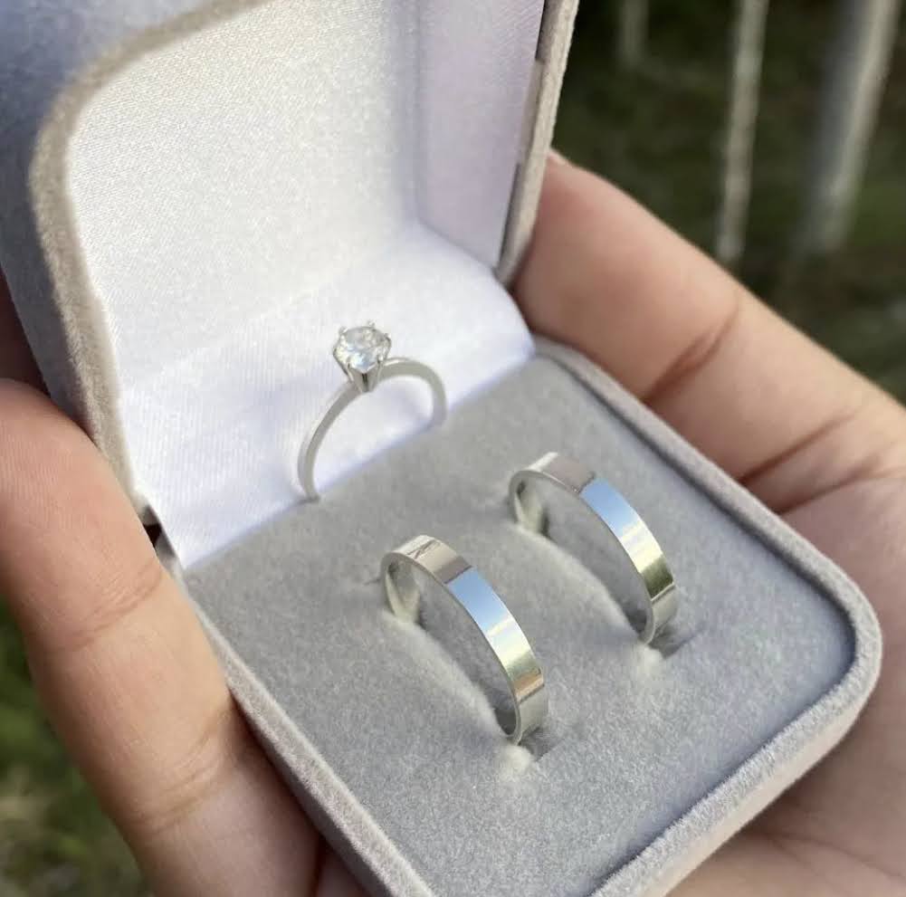 Par de Alianças Íris