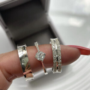 Par de Alianças Azaleia