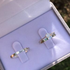 Par de Alianças Camélia