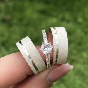 Par de Alianças Magnólia