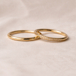 Par de Alianças Delicadeza