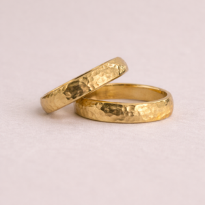 Par de Alianças Rústica